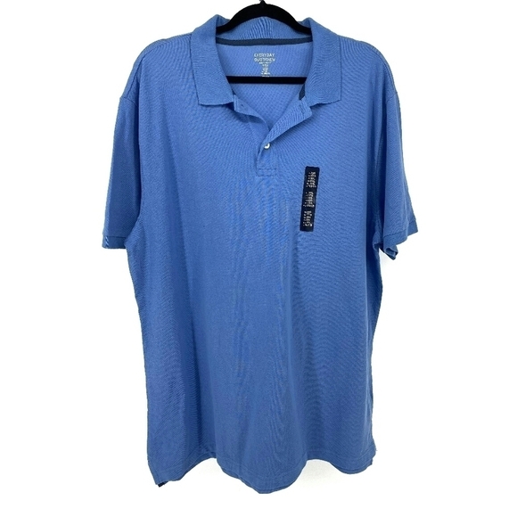Gap Everyday Polo Light Blue XXL NWT🔖 - Picture 2 of 7